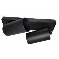 LAMPA SUFITOWA REGULOWANA KINKIET ŚCIENNY SPOT RUCHOMY GU10 PODWÓJNA
