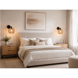 LAMPA KINKIET ŚCIENNY STAŁY LOFT RUSTYKALNY DREWNIANY KULA DREWNO E27