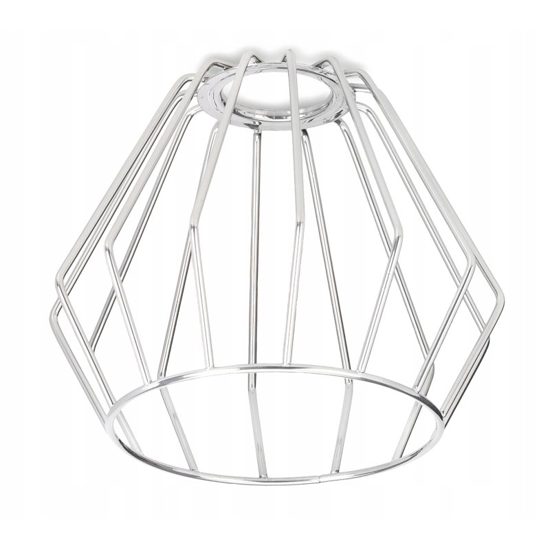LAMPA KINKIET ścienny ruch loft drut na E27 chrom