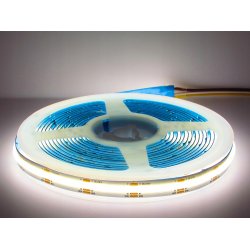 Taśma LED COB linia światła 24V 5m 480 diod na metr Biała Neutralna PRO