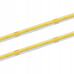 Taśma LED COB linia PRO 48V 8W 480 diod na metr Neon Ciepły 1m z rolki 50m