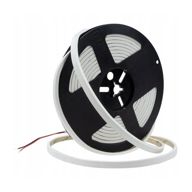 Taśma LED BOCZNA NEON flex COB 24V 7W IP67 wodoodporna giętka elastyczna 5m