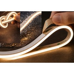 Taśma LED BOCZNA NEON flex COB 24V 7W IP67 wodoodporna giętka elastyczna 5m