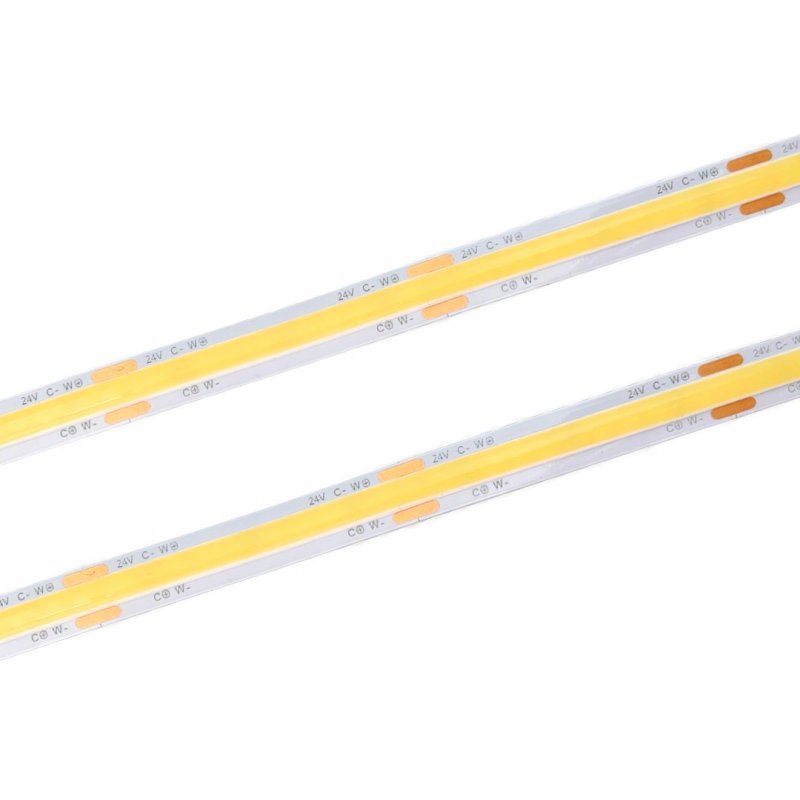 Taśma LED COB 24V 576 diod 8mm 10W na 1mb linia CCT MULTIWHITE 2PIN