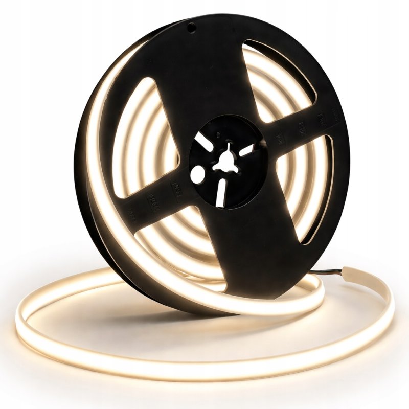 Taśma LED FULL COB 24V 5m 14W/m 1152diod 1750lm/m MOCNA PEŁNA LINIA PREMIUM