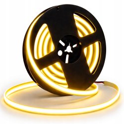 Taśma LED FULL COB 24V 5m 14W/m 1152diod 1750lm/m MOCNA PEŁNA LINIA PREMIUM