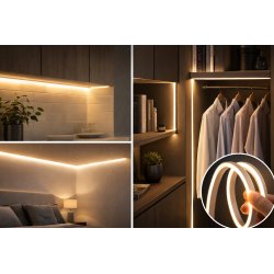 Taśma LED BOCZNA NEON flex COB 24V 7W IP67 wodoodporna giętka elastyczna 5m