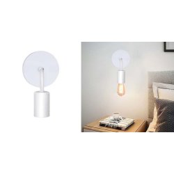 Lampa ścienna KINKIET stały LOFT 1x E27 z włącznikiem on/off łańcuszkowym