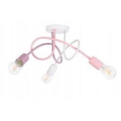 LAMPA WISZĄCA SUFITOWA PASTELOWA ŻYRANDOL DZIECI PASTI MULTI KRĘCONA E27