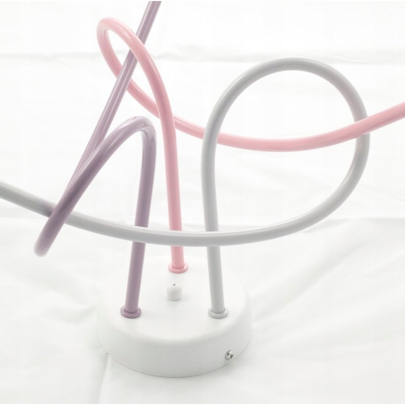 LAMPA WISZĄCA SUFITOWA PASTELOWA ŻYRANDOL DZIECI PASTI MULTI KRĘCONA E27