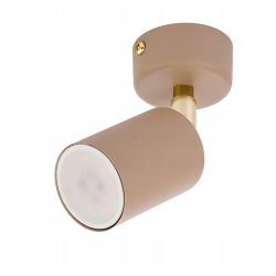 LAMPA SUFITOWA KINKIET ŚCIENNY SPOT REFLEKTOR GU10 KASZMIR BEŻ ECRU BEIGE