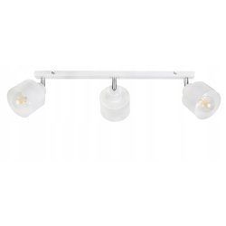 LAMPA PLAFON SUFITOWA ŻYRANDOL REFLEKTORY NA LISTWIE REGULACJA LOFT KUBEK
