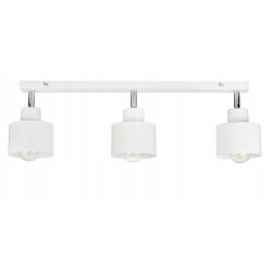 LAMPA PLAFON SUFITOWA ŻYRANDOL REFLEKTORY NA LISTWIE REGULACJA LOFT KUBEK