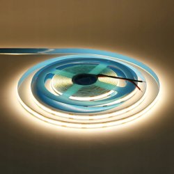 Taśma LED COB DEKORACYJNA 24V 5W 320 diod na metr Neon biały Ciepły 1m