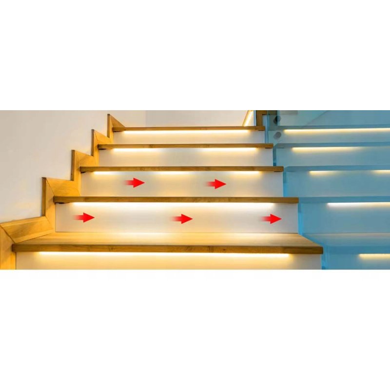 TAŚMA LED COB IP20 24V 576d Magic Pixel PŁYNĄCA CCT WS2811 cyfrowa 1m
