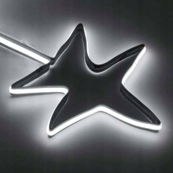Taśma LED COB 24V 9W 8mm 480d/mb NeonZIMNY 1m FREE CUT cięta co 1mm