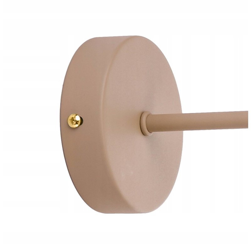 LAMPA sufitowa PLAFON SZKLANY KLOSZ KULA na LED E27 KASZMIR beż ecru beige
