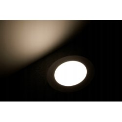 PLAFON czarny lampa oprawa sufitowa 20W LEd na E27