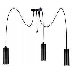 LAMPA SPECJALNA POD KLIENTA PAJĄK TUBA 15cm 4 punktowy