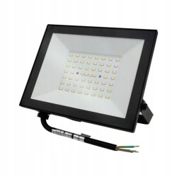 Naświetlacz halogen lampa robocza LED SLIM 50W CW Barwa ZIMNA mocna IP65