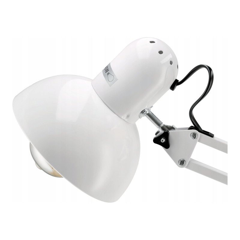 Lampa stojąca podłogowa loft na led E27 regulowana biała