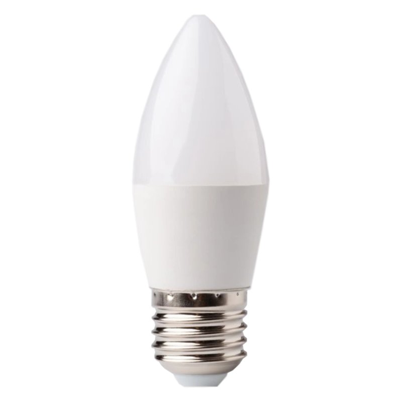 Żarówka LED E27 C37 świeczka MOCNA 10W barwa ZIMNA