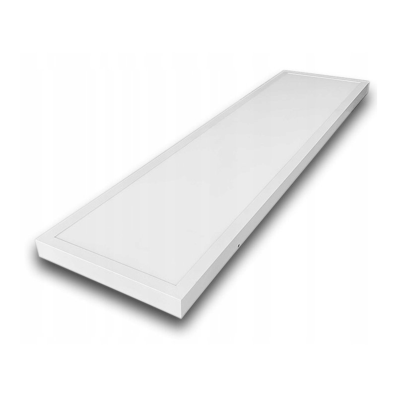 PANEL sufitowy LED 50W 30x120 BIAŁY NATYNKOWY BARWA NEUTRALNA