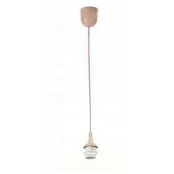 PODSTAWA BAZA LAMPA SUFITOWA WISZĄCA ZWIS PCV KASZMIR na 1x E27 POD KLOSZ