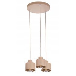 PODSTAWA BAZA LAMPA SUFITOWA WISZĄCA ZWIS METAL KASZMIR na 3x E27 POD KLOSZ