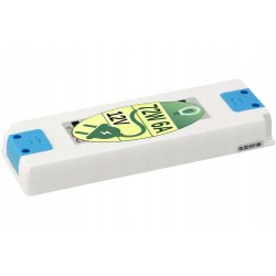 Zasilacz meblowy slim 12V 6A 72W IP44 do taśm led