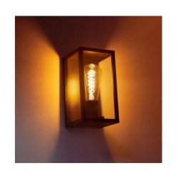 Lampa ścienna VINTAGE Kinkiet Ogrodowy Zewnętrzny Elewacyjny na LED E27
