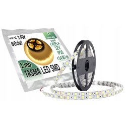 Taśma LED SMD5050 15W 1mb 300 diod IP20 CIEPŁA