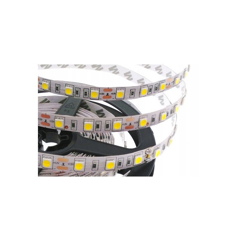 Taśma LED SMD5050 15W 1mb 300 diod IP20 CIEPŁA