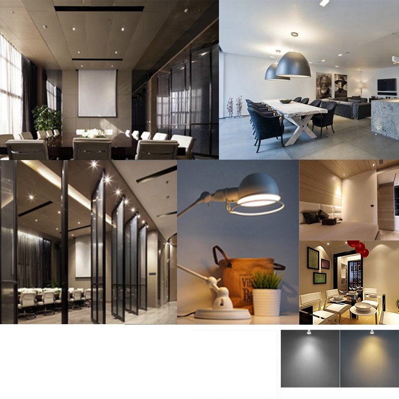 6x Żarówka LED GU10 8W Barwa CIEPŁA Premium Energooszczędne Zestaw LEDOWY