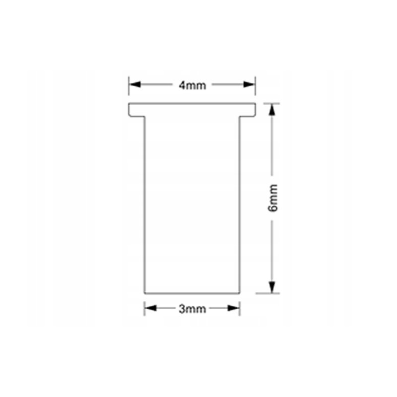 Taśma LED NEON flex NANO 24V IP67 10W/m 3x6 mm SMD2025 biały zimny 1m 100cm