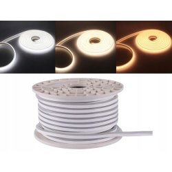 Taśma LED NEON flex NANO 24V IP67 10W/m 3x6 mm SMD2025 biały zimny 1m 100cm