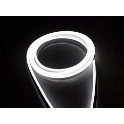 Taśma LED NEON flex NANO 24V IP67 10W/m 3x6 mm SMD2025 biały zimny 1m 100cm