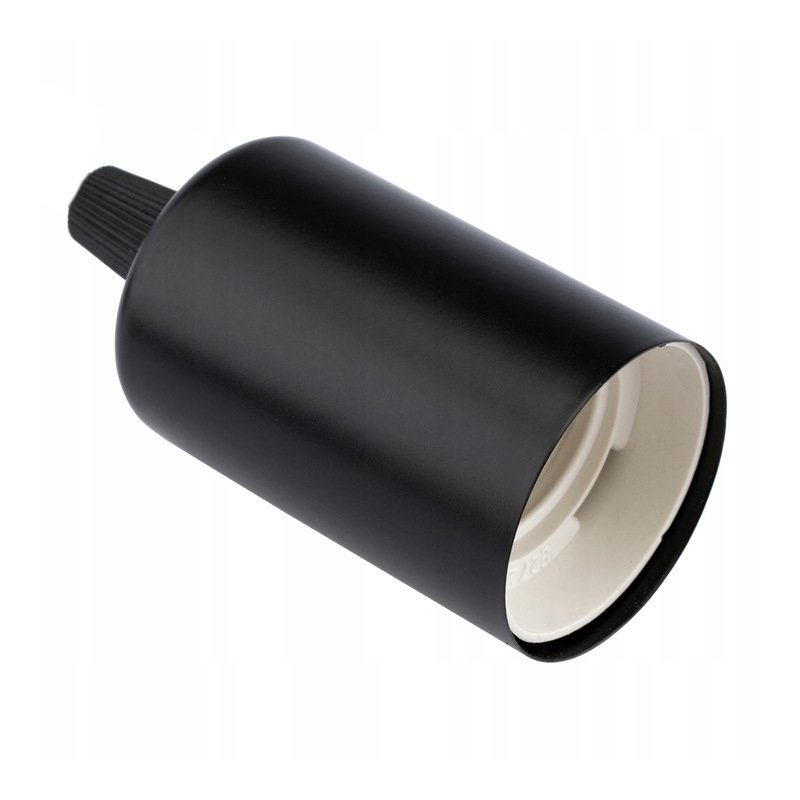 LAMPA drewniana belka wisząca sufitowa ŻYRANDOL PLAFON LOFT CZARNY na 5 E27