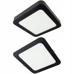 Panel LED 24W plafon 2w1 podtynk natynk barwa CCT ciepła neutralna zimna