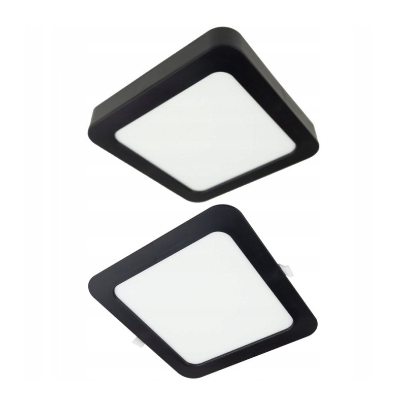 Panel LED 24W plafon 2w1 podtynk natynk barwa CCT ciepła neutralna zimna