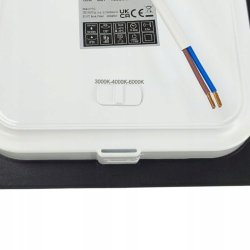Panel LED 24W plafon 2w1 podtynk natynk barwa CCT ciepła neutralna zimna