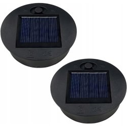 Lampa Solarna Ogrodowe KOSTKA LODU 7cm Najazdowa Gruntowa Solar LED NW