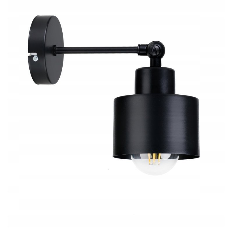 LAMPA sufit KINKIET ŚCIENNY regulowany loft KUBEK