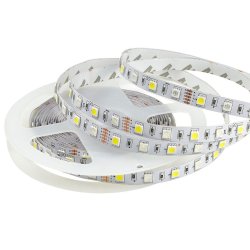 Taśma LED 5050 300d LED IP20 5m RGBW + CW Zimna