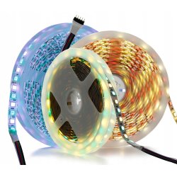 Taśma LED 5050 300d LED IP20 5m RGBW + CW Zimna