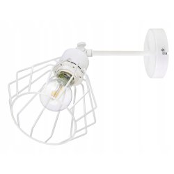 LAMPA KINKIET ścienny regulowany loft drut BRYLANT