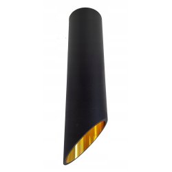 LAMPA WISZĄCA ZWIS sufiowa TUBA skośna 20cm GU10