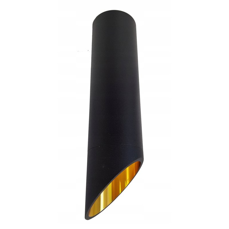 LAMPA WISZĄCA ZWIS sufiowa TUBA skośna 20cm GU10
