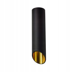 LAMPA WISZĄCA ZWIS sufiowa TUBA skośna 20cm GU10