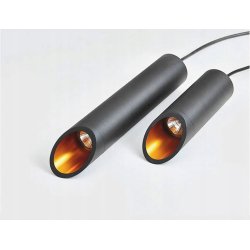 LAMPA WISZĄCA ZWIS sufiowa TUBA skośna 20cm GU10